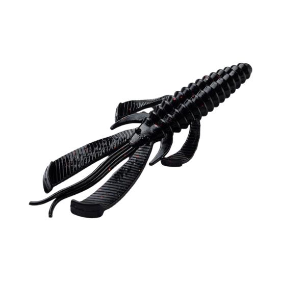 Shrimp Lure Fishing Bait with Twin Ridge Tails Realistic Looking Bright Color Portable Soft Bait Artificial Shrimp Lure