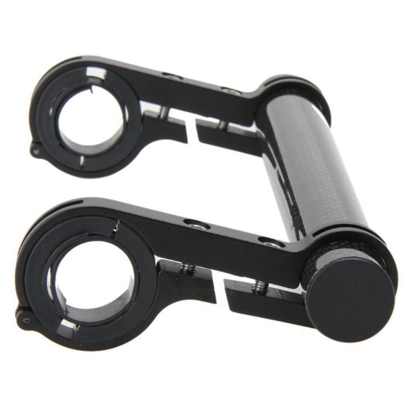 Bike Handlebar Extender Portable Bicycle-Handlebar Extension Double Bike Handlebar Bracket for Holding Bicycle-Headlight