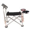Fishing Folding Chair Breathable Waterproof Portable Camping Chair with Bait Box for Fishing