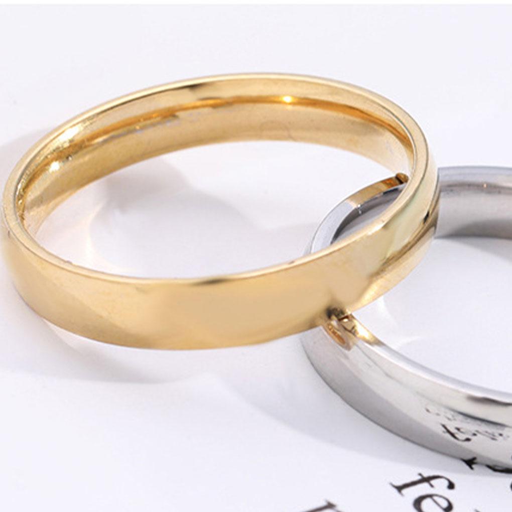 Unisex Woman Man Fashion Ring Jewellery Delicate Rings Dressing Up Decorative for Wedding Engagement Party Daily Working