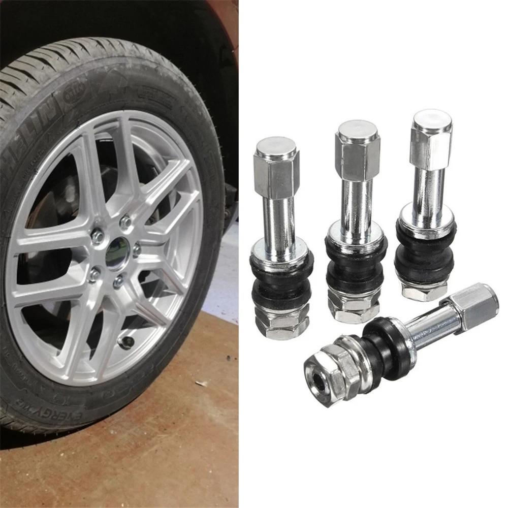 Tr43e air valve for pneumatic tire, V5 metal wheel nipple tr48e for Tubeless tire Wheels Tires Parts