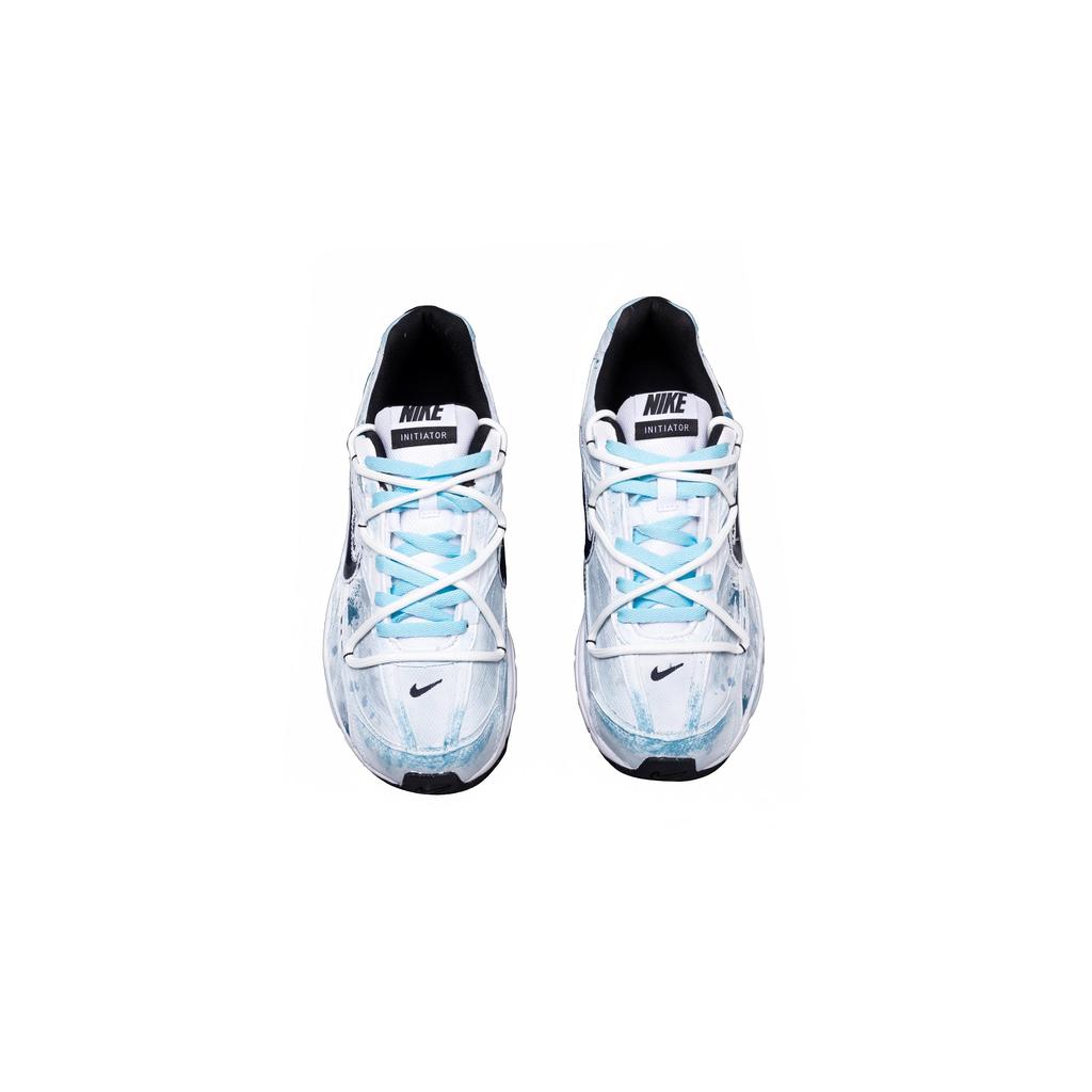 Nike Initiator Rutschfest Niedrig geschnitten Freizeit Stadtwanderung Laufschuhe Herren Himmelblau 394055-100(Team348-)
