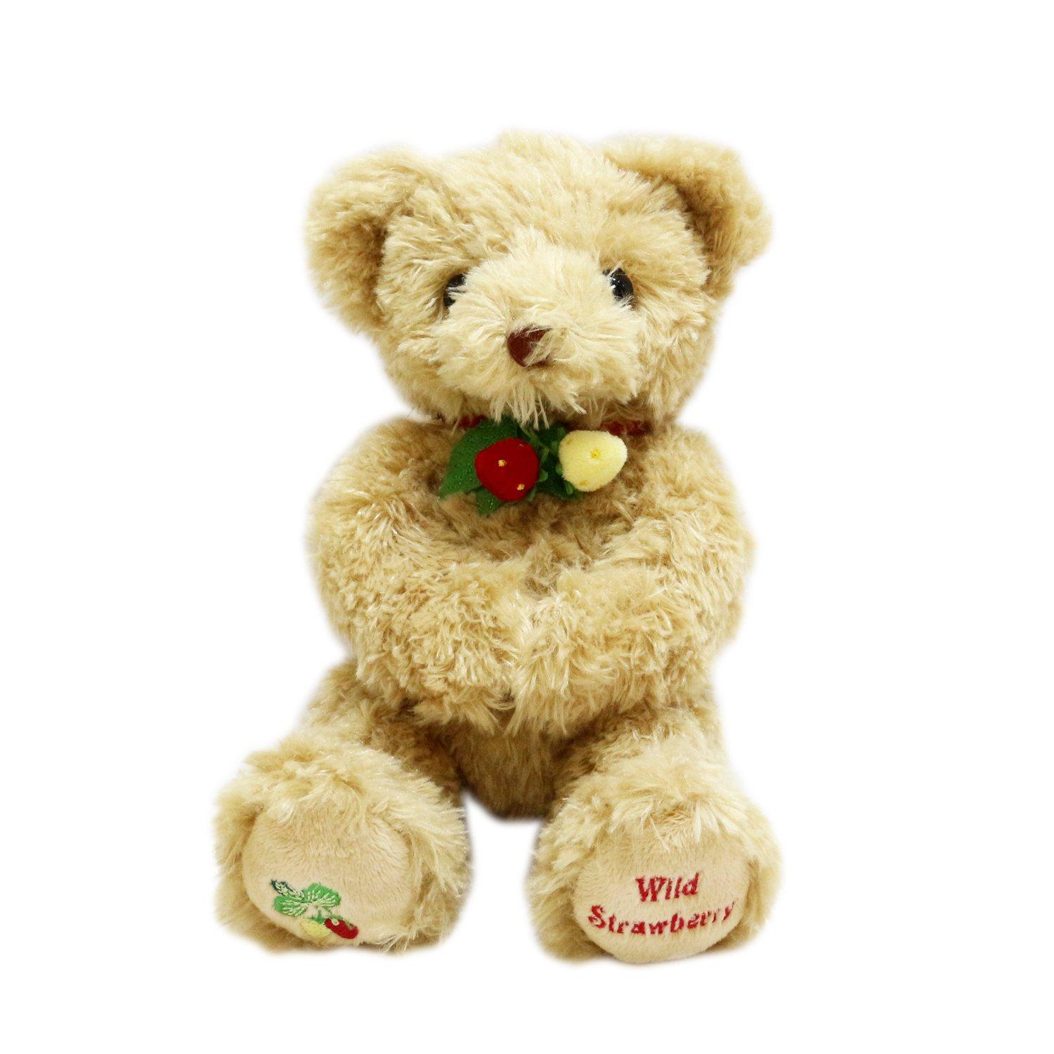 Клубничный Медведь S Бежевый