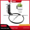 Wall-Mounted Metal Floral Plant Support Ring - Hanging Flower Pot Hanger