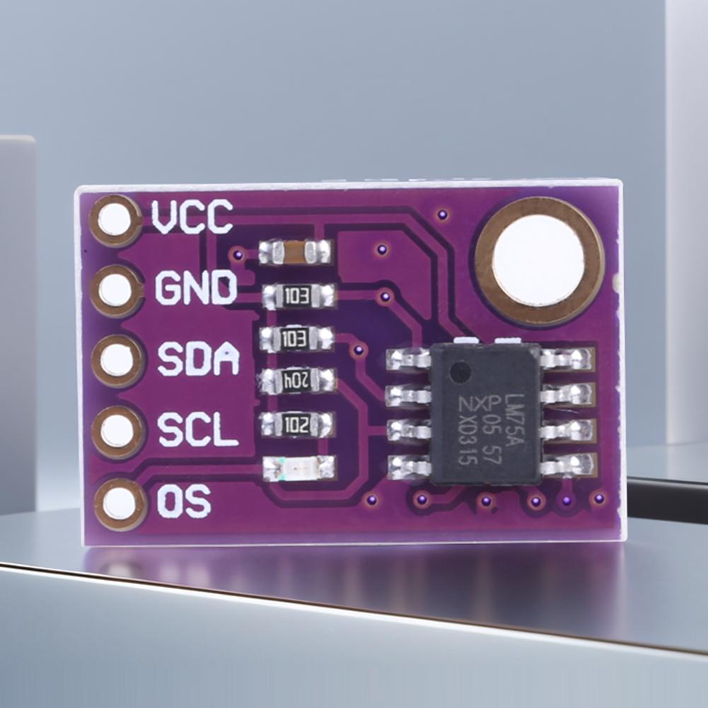 LM75A CJMCU-75 Temperature Sensor Module Digital I2C Interface High Precision Development Board for Arduino