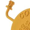 Direct Fit Coolant Cap 45153AA000, Yellow Plastic Tank Cover for STI Engine Bay Service, Cooling System Care, and Worn Cap Repair Work