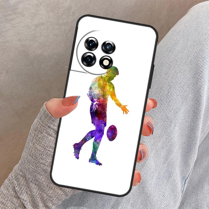 Rugby Cover For OnePlus 12 12R 13 13R 11 10 Pro 8T 10T OnePlus Nord 4 CE 3 2 Lite N30 N20 N10 Case