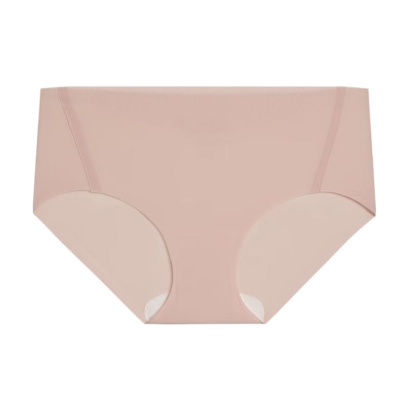 Aimer Women's Seamless Mid-Waist Pure Color Panties AM238591