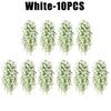 1-10pcs UV-Resistant Artificial Morning Glory & Eucalyptus Hanging Decor- Perfect for Home, Garden, Weddings | Versatile Outdoor