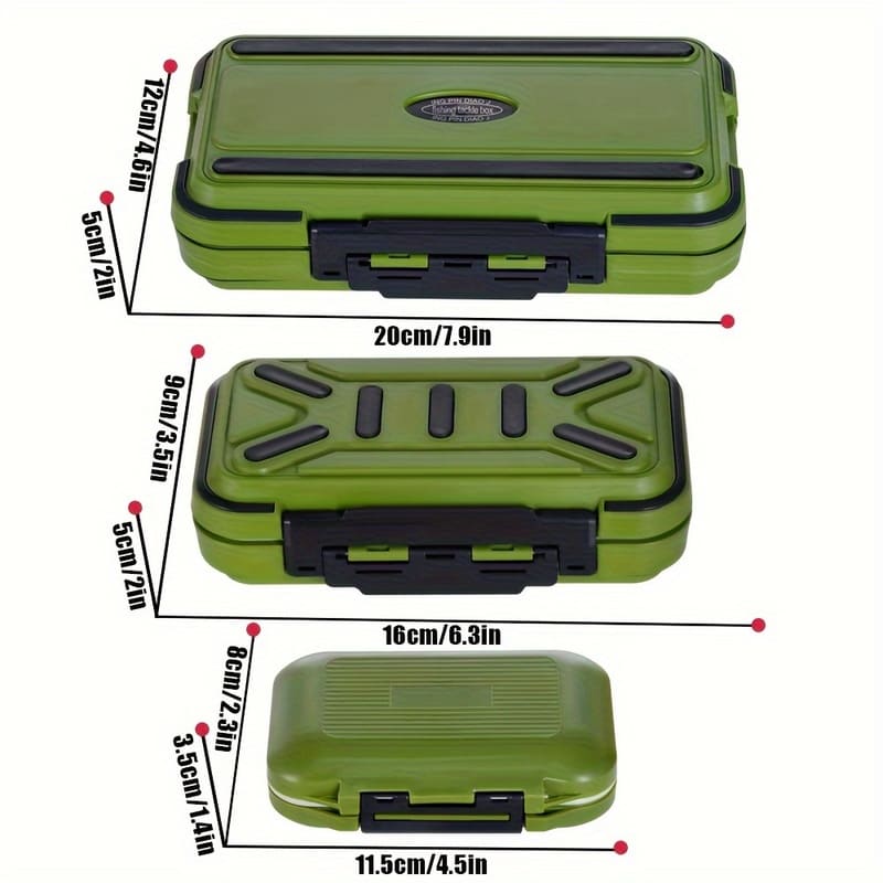 Waterproof Fishing Accessories Box Storage Tool Box Fishing Gear Soft Bait Fish Hook Storage Box Lead Box Sea Fishing Tools Large Capacity