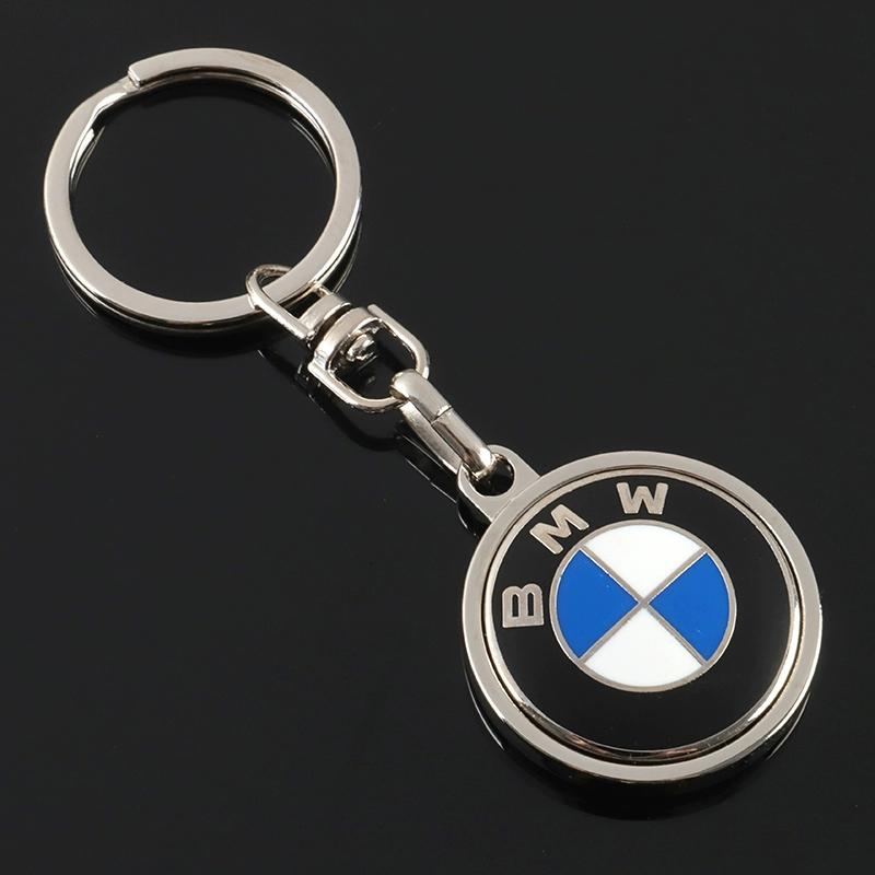 For BMW M 1 2 3 4 5 6 7 Series X1 X2 X3 X4 X5 F20 E36 E46 E90 E39 F10 Car Metallic Key Chain Creative Gift Interior Accessories