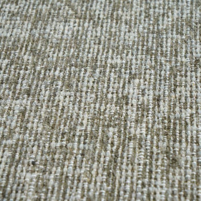 Living Room Rug In Gray Khaki Wool 160x230