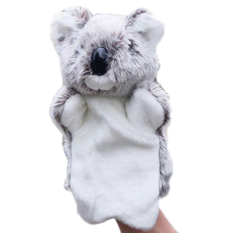 Big Hand Puppet Animal Plush Toys Baby Cloth Educational Cognition Hand Toy Finger Dolls Puppet