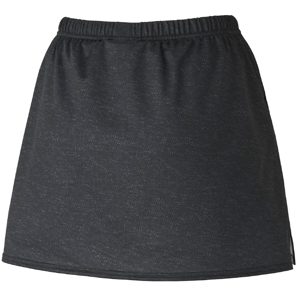 JTTA Table Tennis Game 82JB2202 Skirt, Moisture-Wicking, Quick-Drying, Black, XL,