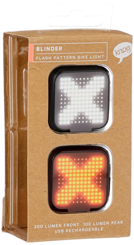 KNOG BLINDER X TWIN PACK BLACK Nog Blinder X Twin Pack Black…