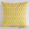 Rene Dieu Cushion Cover, Leaf/Yellow, 45x45cm, Kukshome 2400021