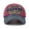 New Style Cowboy Color Series Embroidered Waterproof 100% Cotton Baseball Cap for Men Women Simple Solid Color High Quality Big