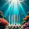 1Pc Creative Fish Ballpoint Pen Ocean Signature for Stationery School Office Supply (Random Color)