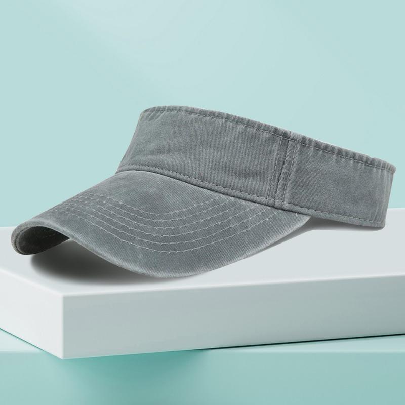 Leerer Zylinder Marathon Damen Outdoor-Sport Laufen Sonnenhut Herren Sommer schweißabsorbierender Sonnenschutz obenlos Sonnenschirm Tennishut