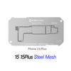 Mijing Z20 Pro Reballing Stencil Fixture Kits for iPhone X-17 Pro Max Motherboard Middle Frame Planting Tin Platform Hand Tools