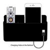 Plastic Remote Control Holder Wall Mount Storage Rack for Living Room Kitchen and Office Use Adjustable Divider Shelf