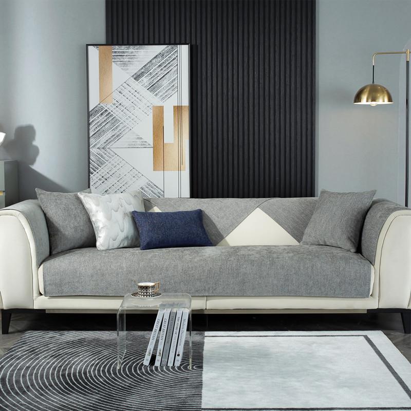 Чехол для диванной подушки All Seasons Chenille Jianya Multicolor Modern Simple Thin — фото 6