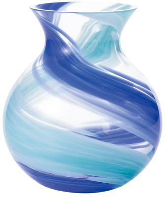 ADERIA Tsugaru Vidro Hana Hikari Glass Flower Vase Made In Japan Direct from Japan