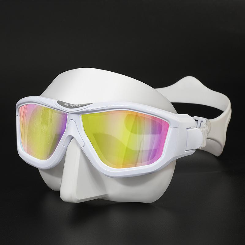 WAVE Professional Anti-Fog Large Frame Full Face Freediving Snorkel Mask