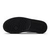 Jordan Air Jordan 1 Black Hole Product Abrasion Resistant Slip Resistant Low top Vintage Basketball Shoes Unisex Gray 553558-165(Team529-)