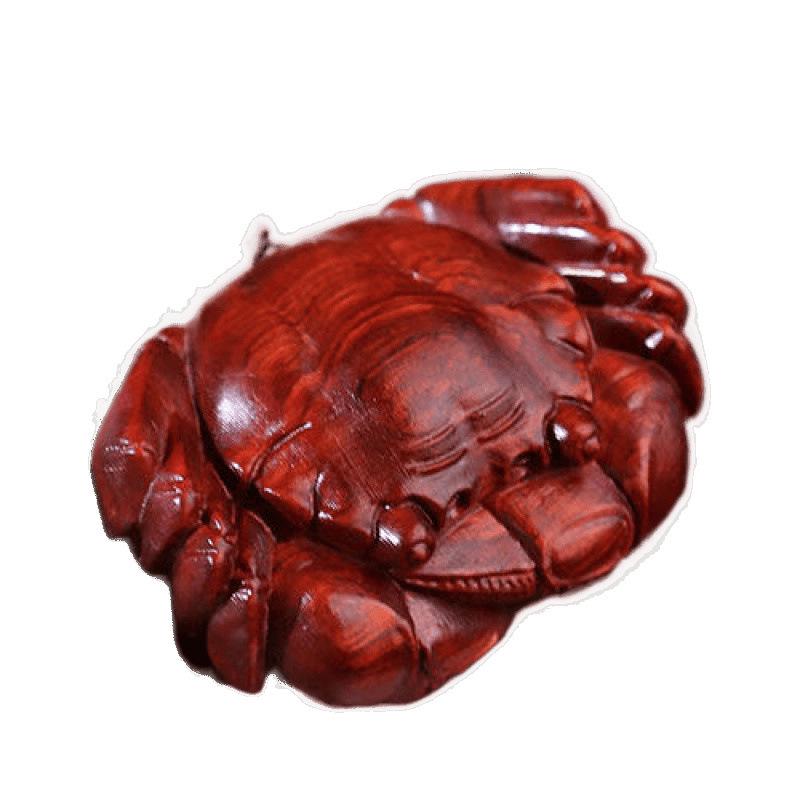 Rosewood Qilin Pixiu Hand-Carved Pendant Ornament