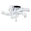 Modern K9 Crystal Led Ceiling Light Indoor Luxury Chandelier Windmill Designed Dining Room Plafon Living Room Decor Lamp Lustre