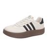 Leather platform white shoes children's shoes women's autumn new student shoes casual sports board shoes