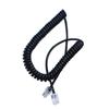 Replacement for ICOM HM-98 HM-133 HM-133V Car Radio RJ45 Speaker Mic Cable Microphone Line