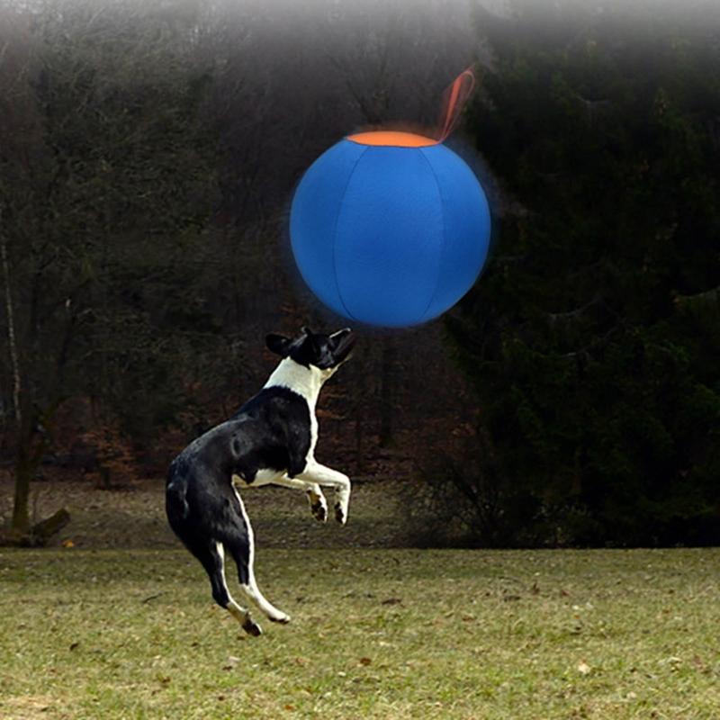 Dogs Herding Ball Toy Physical Activity Outdoor Inflatable Ball Toy Herding Ball Toy Pet Mouth Clean Training Toy