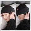 Masque pour les yeux réglable 2 en 1 Bouchons d'oreilles Réduction du bruit Sommeil Voyage Sieste Isolation phonique Cache-oreilles