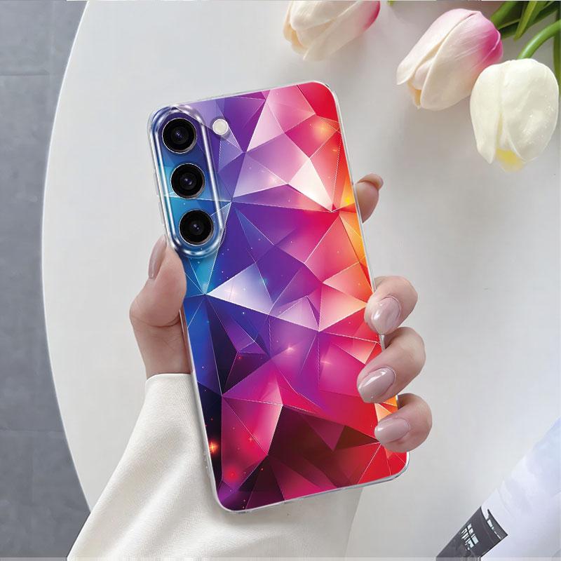 For Samsung S23 Plus S23 Ultra Case Luxury Phone Case For Samsung GalaxyS23 S23 FE Marble Clear Soft Silicone Protective Cover