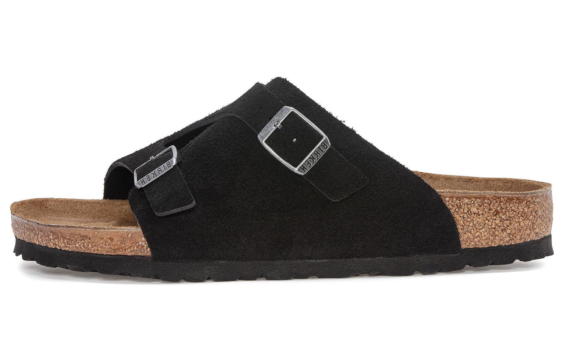 Одноременные замшевые сандалии Birkenstock Zürich 1025045 42