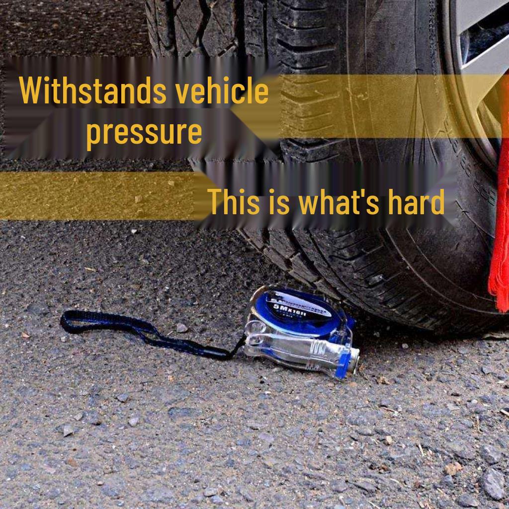 Stainless Steel High-Precision, Wear-Resistant Transparent Tape Measure (5m)