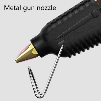 Temperature Resistant Copper Nozzle Mini Rechargeable Glues Guns Kit Suitable For Quick Home Repair 11mm Stick Capacity