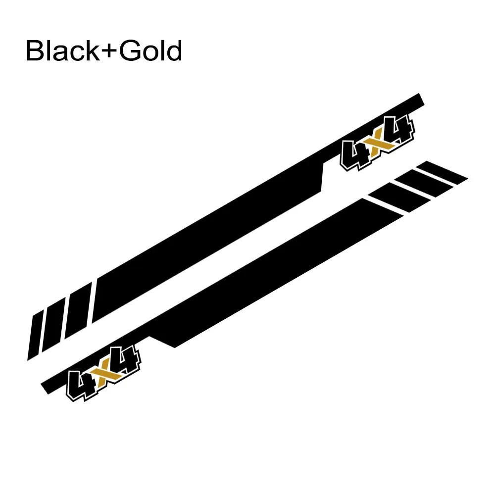 2PCS Car Side Door Stickers For Tacoma 4x4 Truck Decal Off Road Cool Graphic Styling Tuning Auto Accessories Vinyl Film Decals