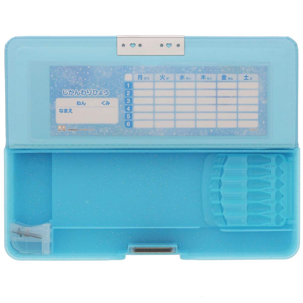 Sunstar Stationery Disney Pencil Minnie S1312960 Case, Compact, Yokopita, DC, Mouse, Blue,