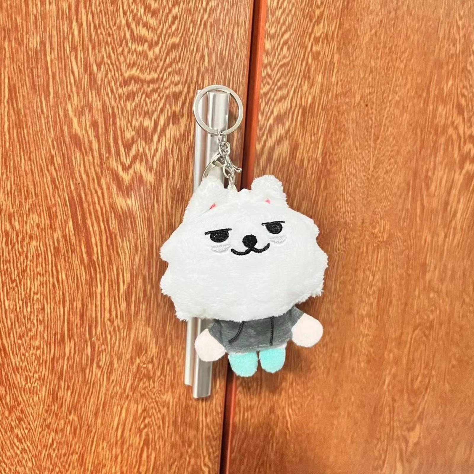 

Классические плюшевые подвески с персонажами, Подарки, Игрушки, Плюшевые украшения, 1 шт., Плюшевый брелок, Милая подвеска для рюкзака, Подарок для пары One Size