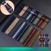 Quick Release Watch Strap Men Premium Nylon WatchBand 20mm 22mm 24m Soft Strap Watch Accessories for Samsung Huawei Armani Seiko