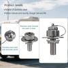 Metal RV City Water Inlet, RV Water Inlet Connection with Check Valve, RV City Water Fill Inlet Replacement Flange Fresh Water Inlet for Motorhome