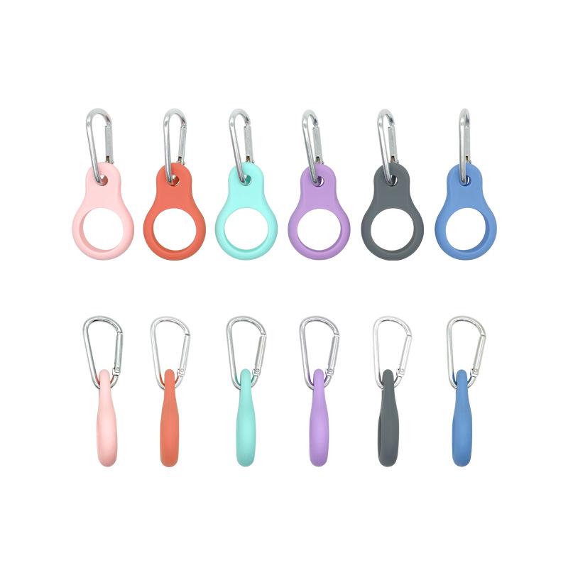 Gourd-Shaped Multi-Color Water Bottle Carabiner and Holder for Hiking and Camping