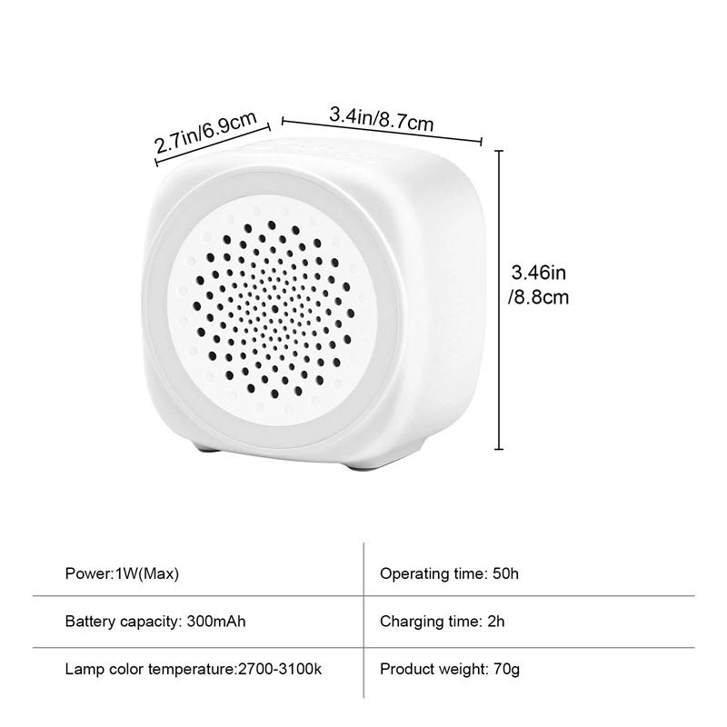 Sleep White Noise Sound Machines With 26 Soothing Sounds, 9 Colors Night Light Timers, Portable Size, For Home Office And Travel