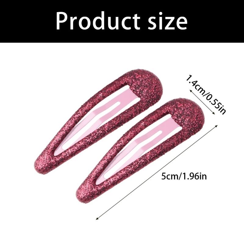 Set of 10pcs Infant Hair Barrettes Stylish Alloy Hair Clips For Babies Infants Sparkly Lightweight Design Headdress