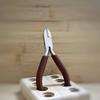 5’ Handmade Nickel Plated Jewellery Pliers DIY Tools Pointed Nose Round Diagonal Cutting For Making Multifunction Coffee Colour