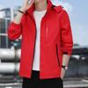 ROMON Men's Fashion Casual Waterproof Windbreaker Jacket