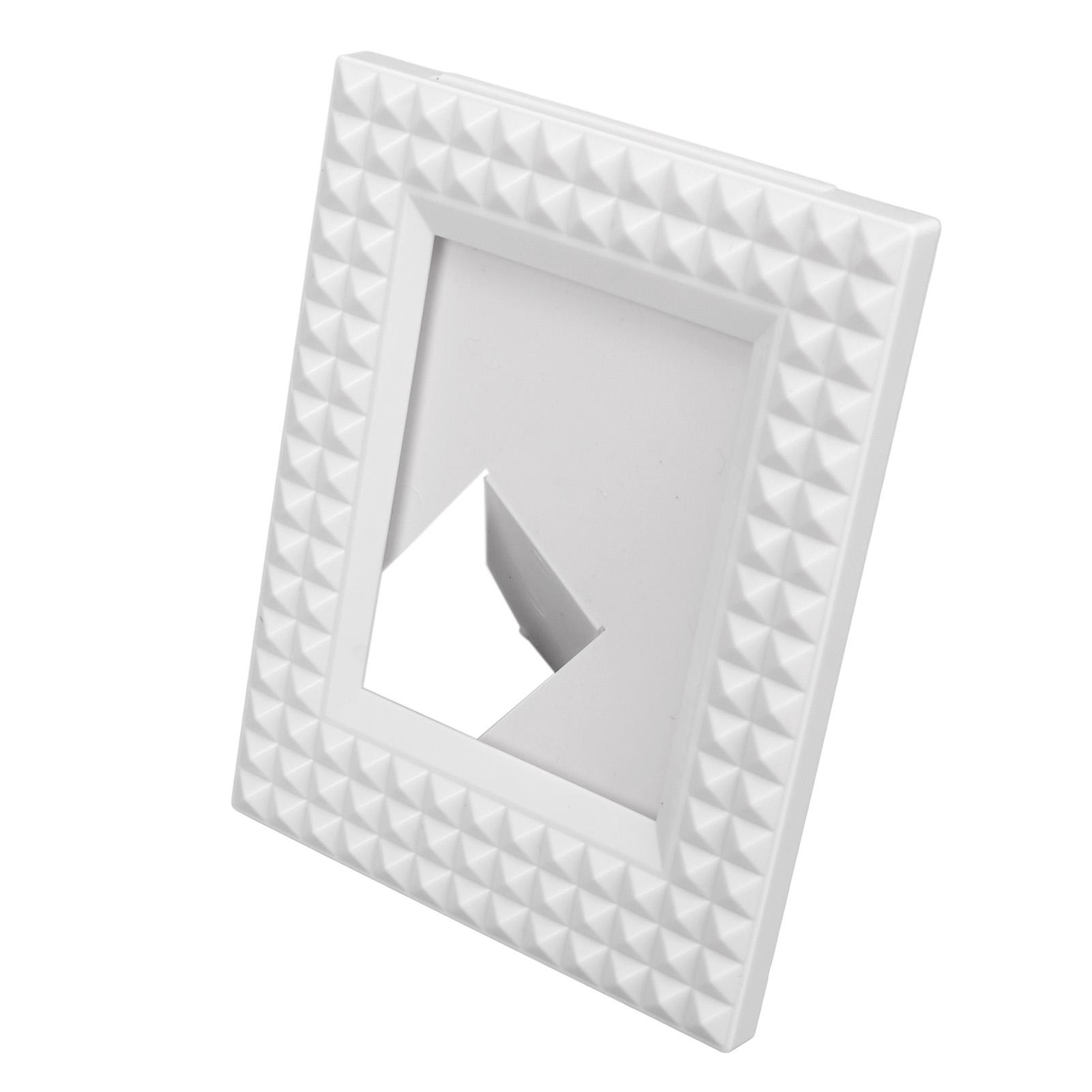 

3 Inch Photo Frame Decorative Standing Picture Frame Mini Card Photo Holder for Instax Mini 12 11 9 8 7 Photos White белый